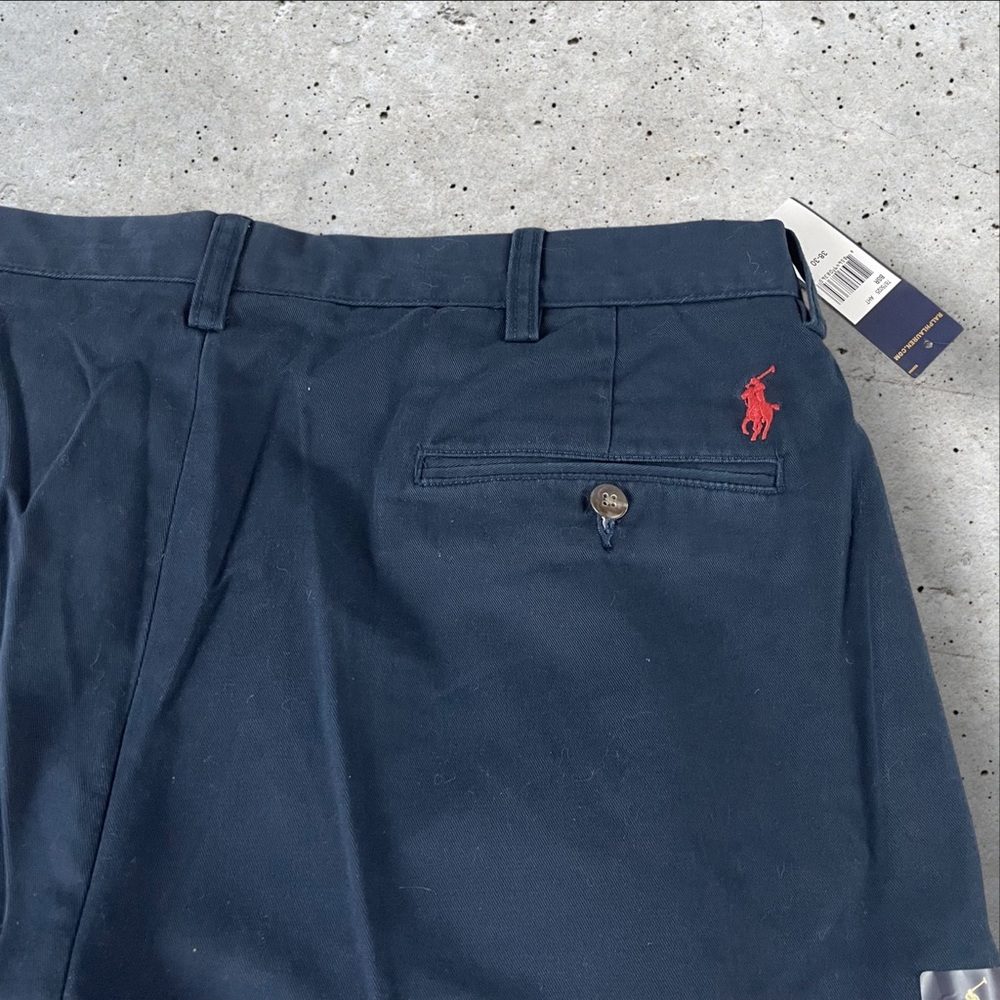 Vintage Polo Ralph Lauren Ethan Pants Mens Size 38x30 Chino Deadstock NEW F249 - Picture 10 of 11